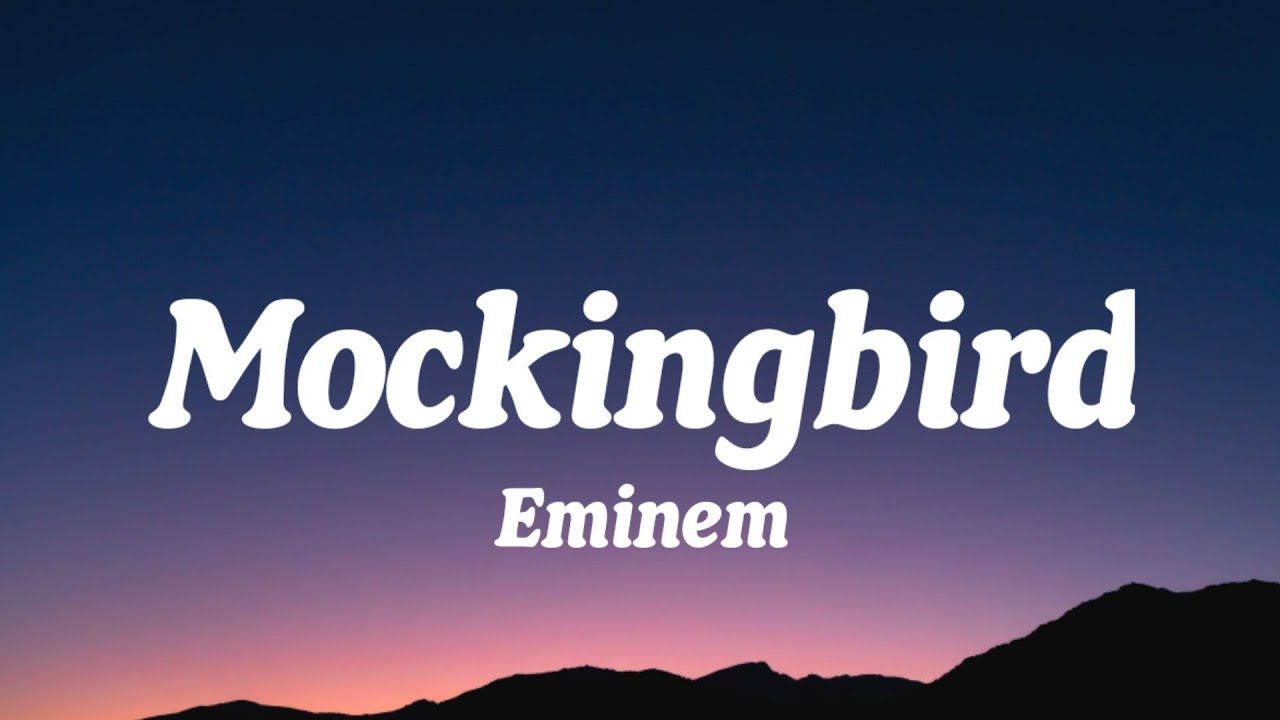 Karaoke Mockingbird - Video with Lyrics - Eminem