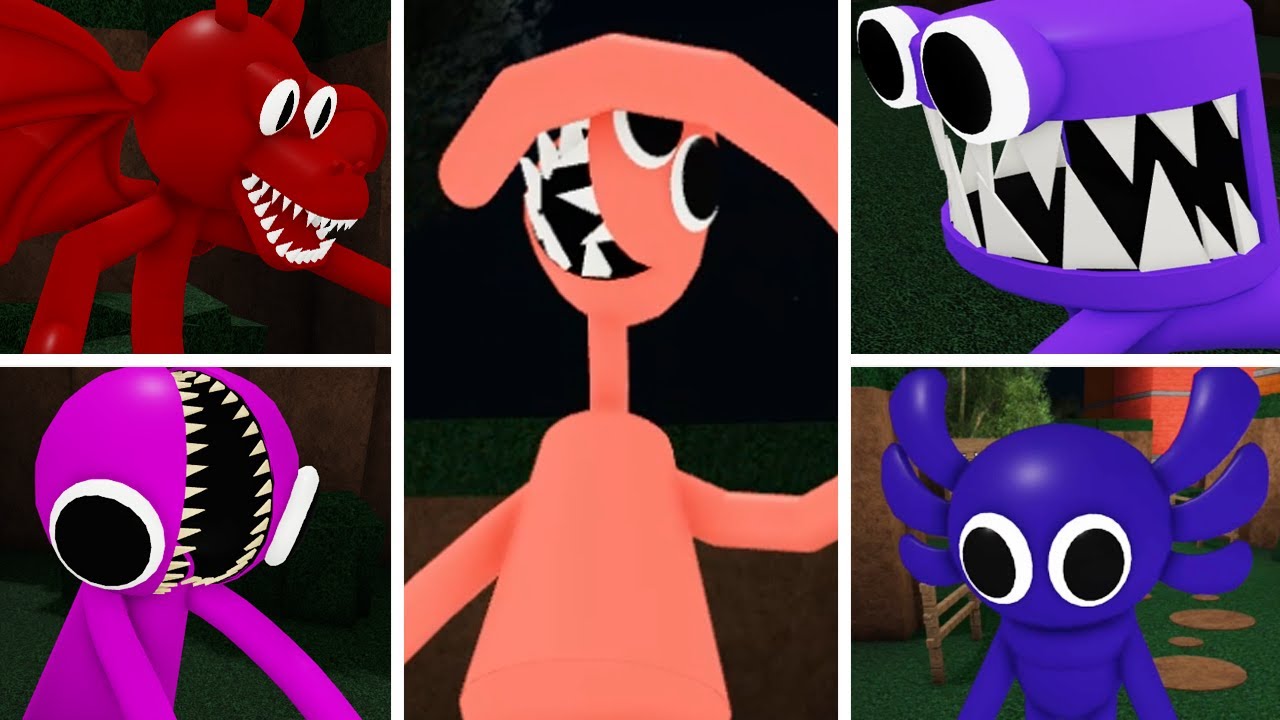 Rainbow friends Chapter 2 Purple Jumpscare 