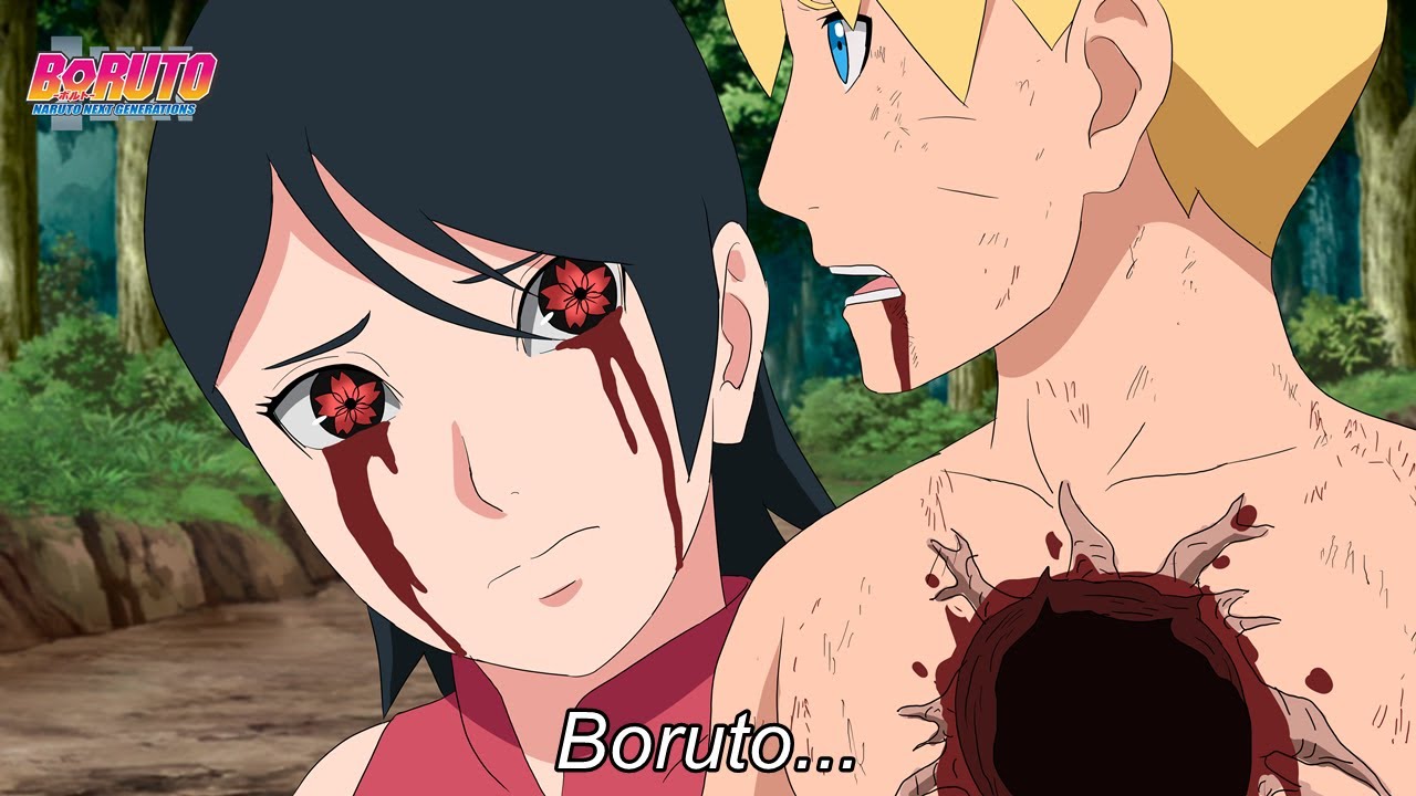 Boruto: Sarada desperta o Mangekyou Sharingan - CMAIS