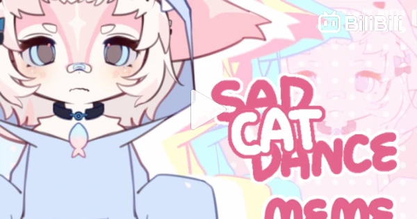 Furry animation】Sad cat dance - BiliBili
