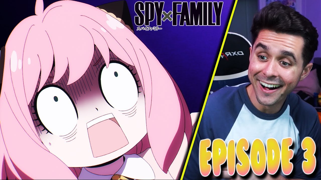 EU AMEI ESSA FAMÍLIA!! 😍 React Spy x Family EP. 3 