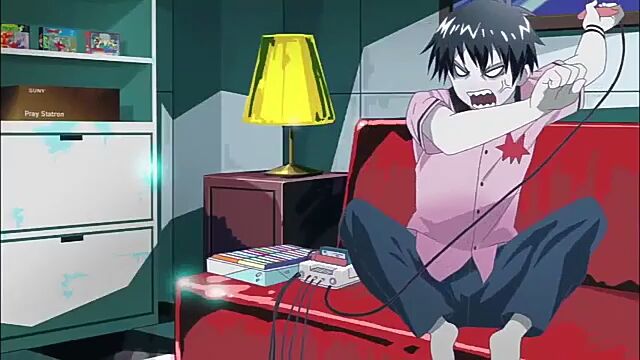 When the strongest vampire becomes an Otaku - Recap Anime Blood Lad -  BiliBili