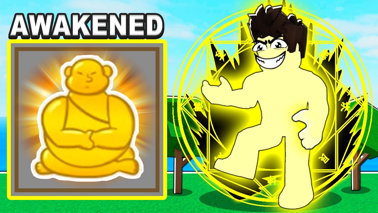 Beating Blox Fruits Using BUDDHA AWAKENING 