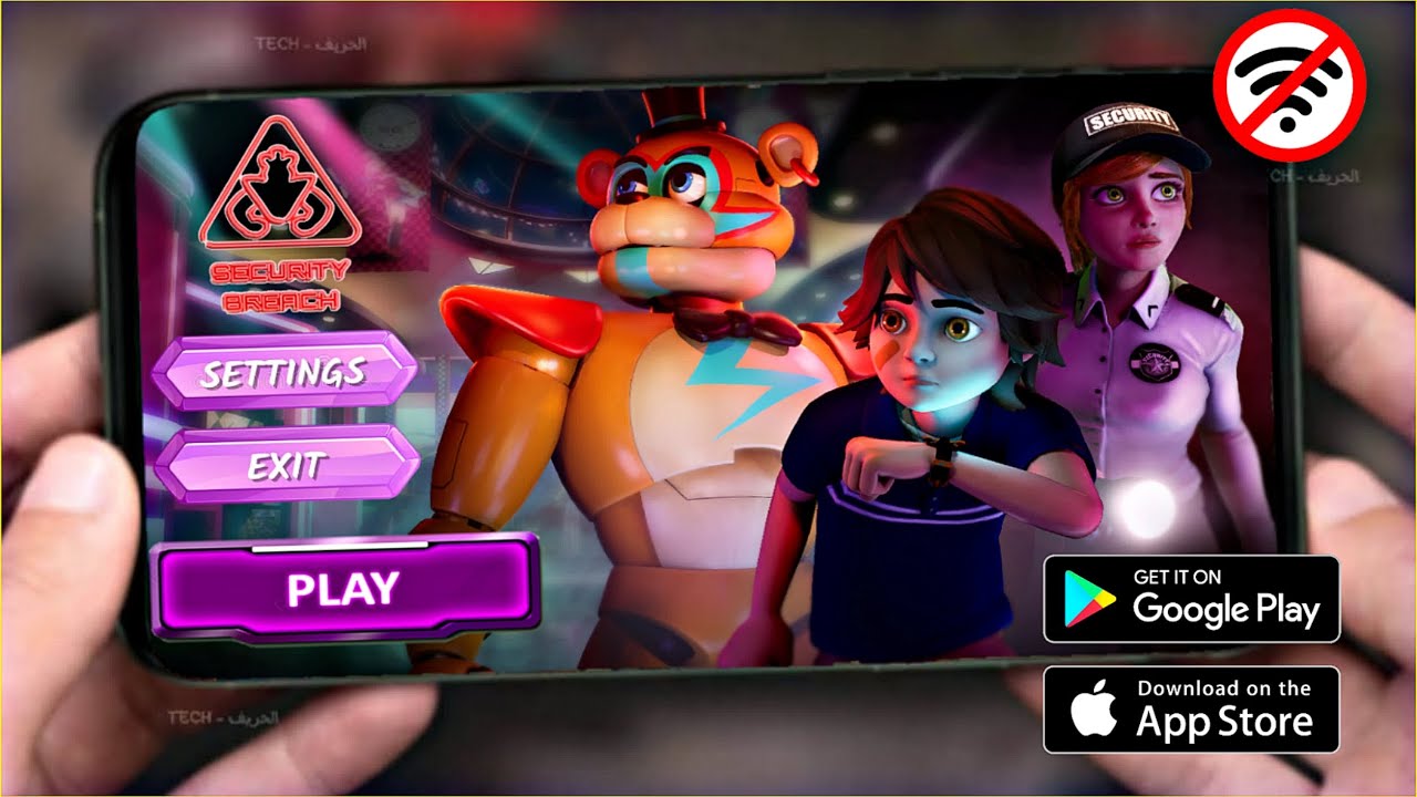 New Project FNAF Security Breach Mobile Game - Full Demo Android Gameplay  Walkthrough+ Download Link 