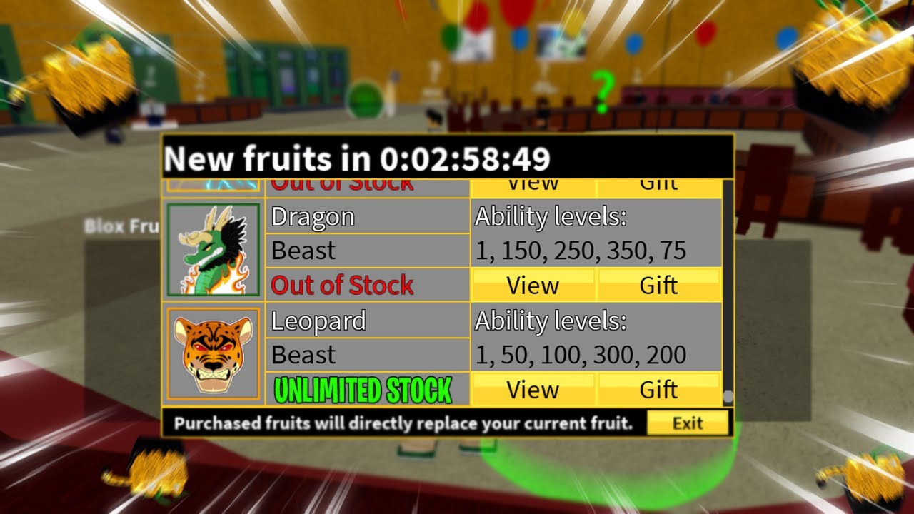 Trading EVERY Permanent Beast Fruit for 24 Hours in Blox Fruits 