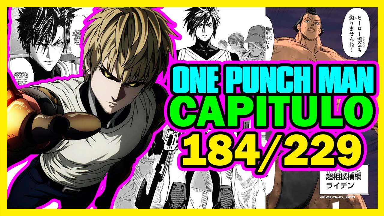 Os novos Heróis - One Punch Man Mangá 184 / 229 