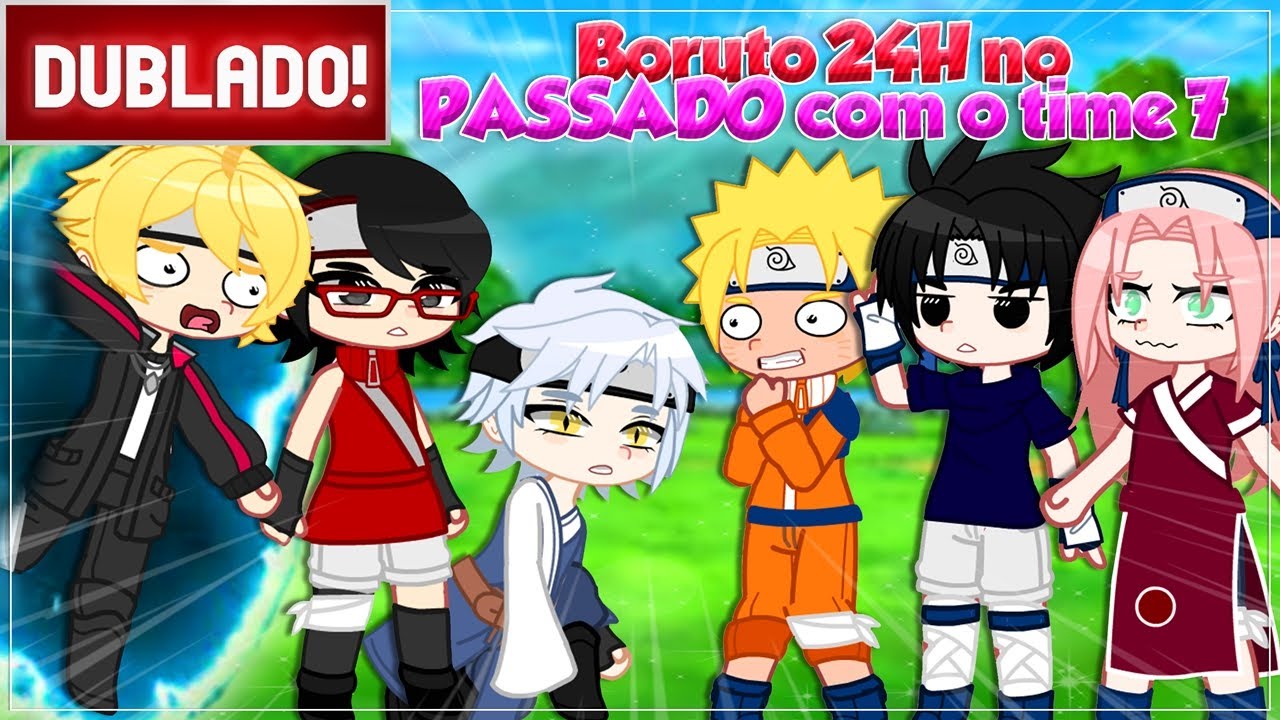 Hinata com o Time 7 por um dia  Mini Filme [DUBLADO] Gacha Life 