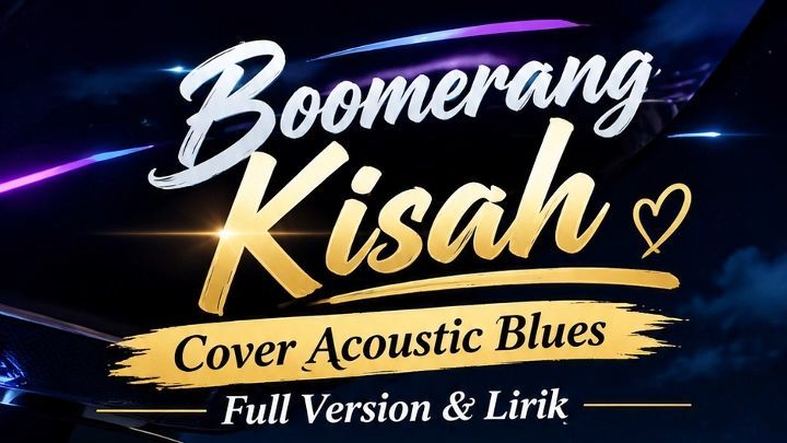 Boomerang - Kisah - Cover Acoustic Blues - Full Version & Lirik - BiliBili