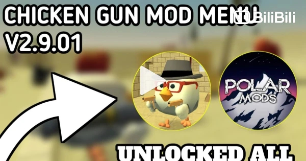 Chicken Gun Mod Menu V2.9.01 With 56 Features UNLOCKED ALL 100