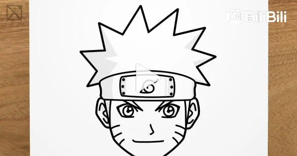 Anime Drawing, How to Draw Naruto Uzumaki