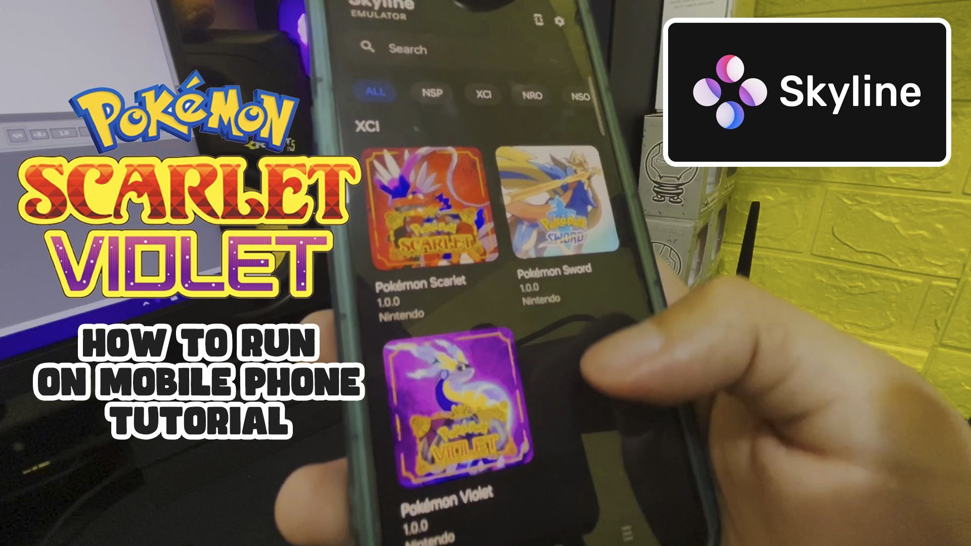 Play Pokémon Scarlet and Violet On Mobile Phone - BiliBili