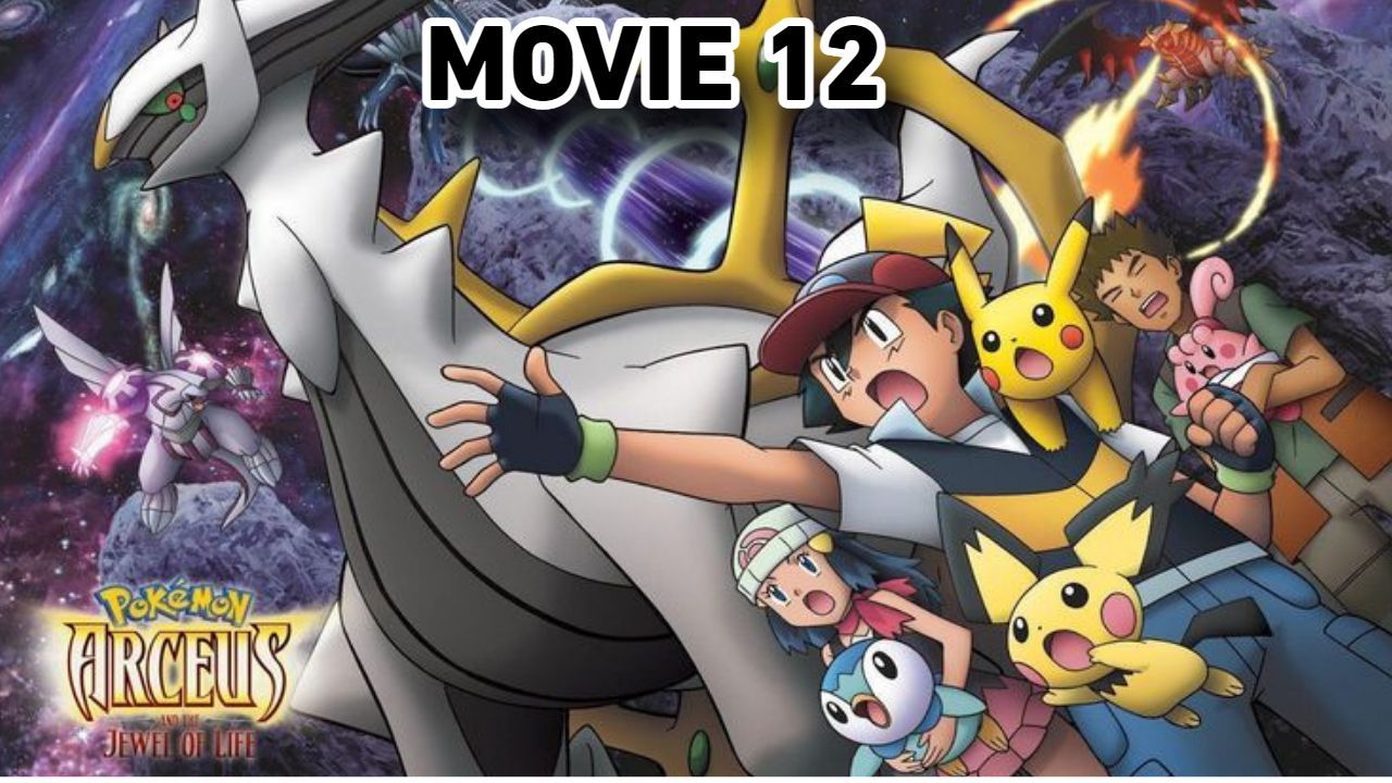 Pokemon anime film comic Manga DP 12Arceus and the Jewel of Life