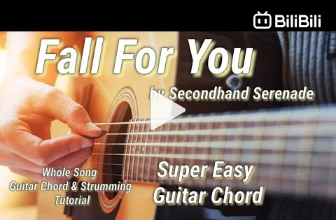 fall for you secondhand serenade guitar chords