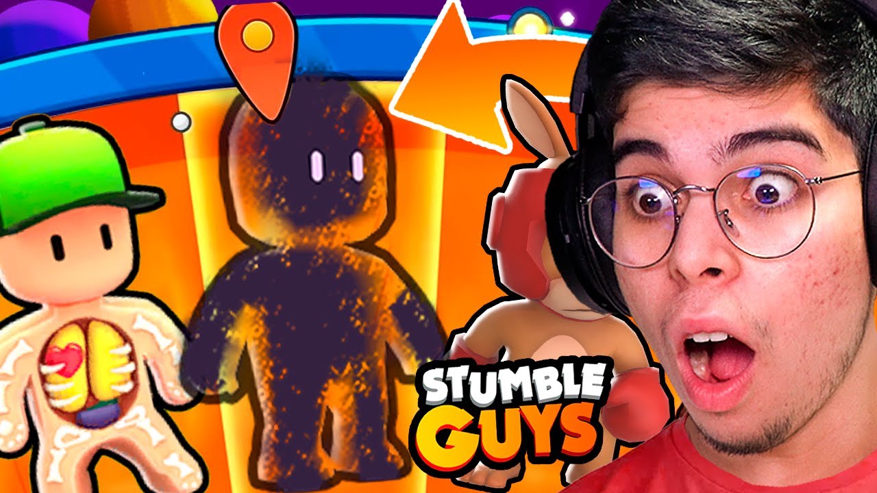 A PRIMEIRA VERSÃO DO STUMBLE GUYS É MUITO ESTRANHA! 