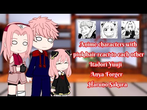 Anime Characters React To Each Other