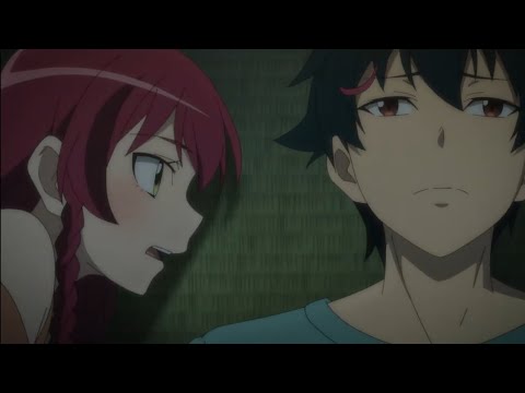 Emi sleeps at Maou's house  Hataraku Maou-sama!! season 2 English sub -  BiliBili