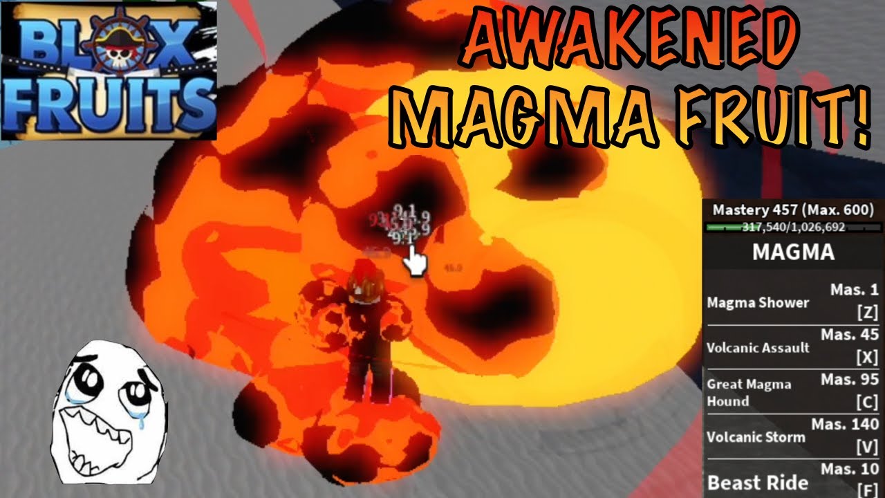 How to Awaken Magma Fruit in King Legacy 