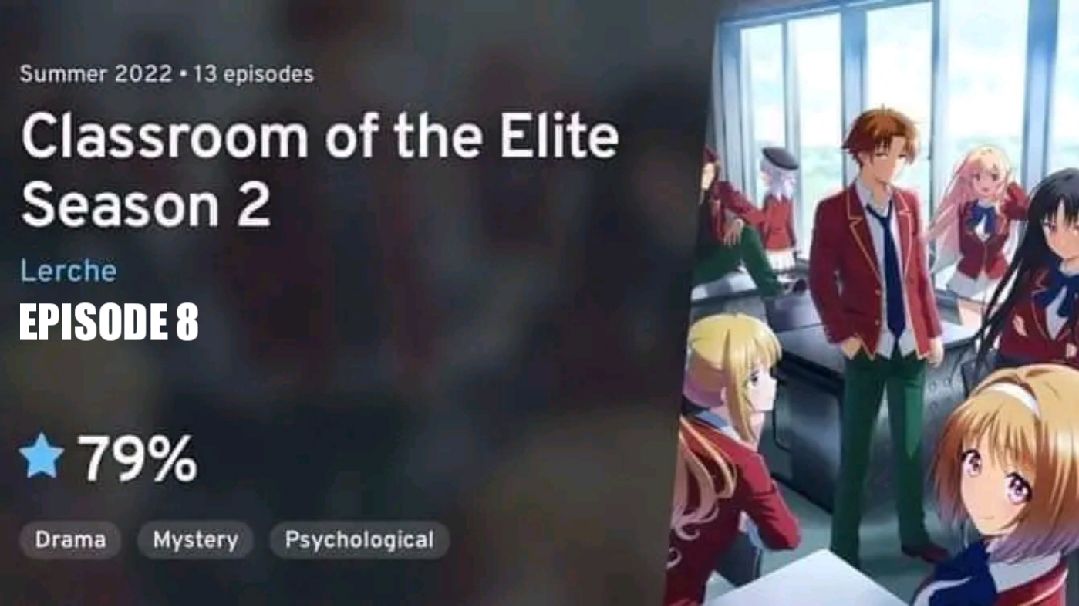 Classroom Of The Elite Season 2 Episode 12: Season Finale! Release