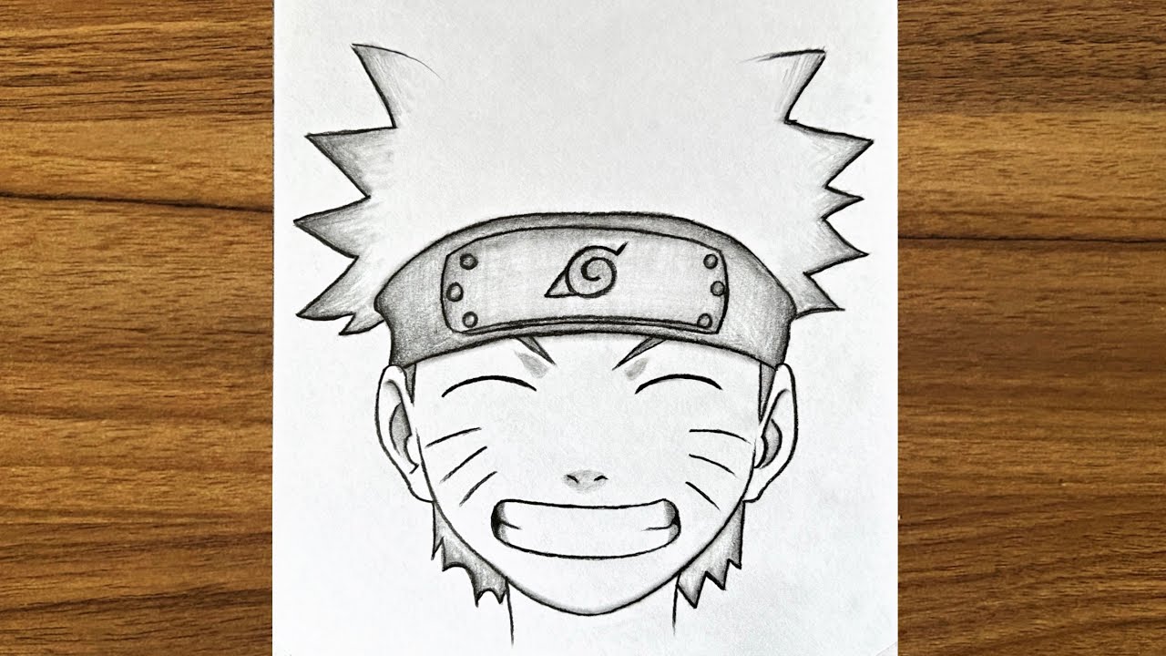 How to Draw Naruto - Step by Step (Tutorial) 