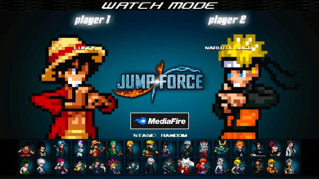 Jump Force Mugen APK 1.8 Download 2022 em 2023