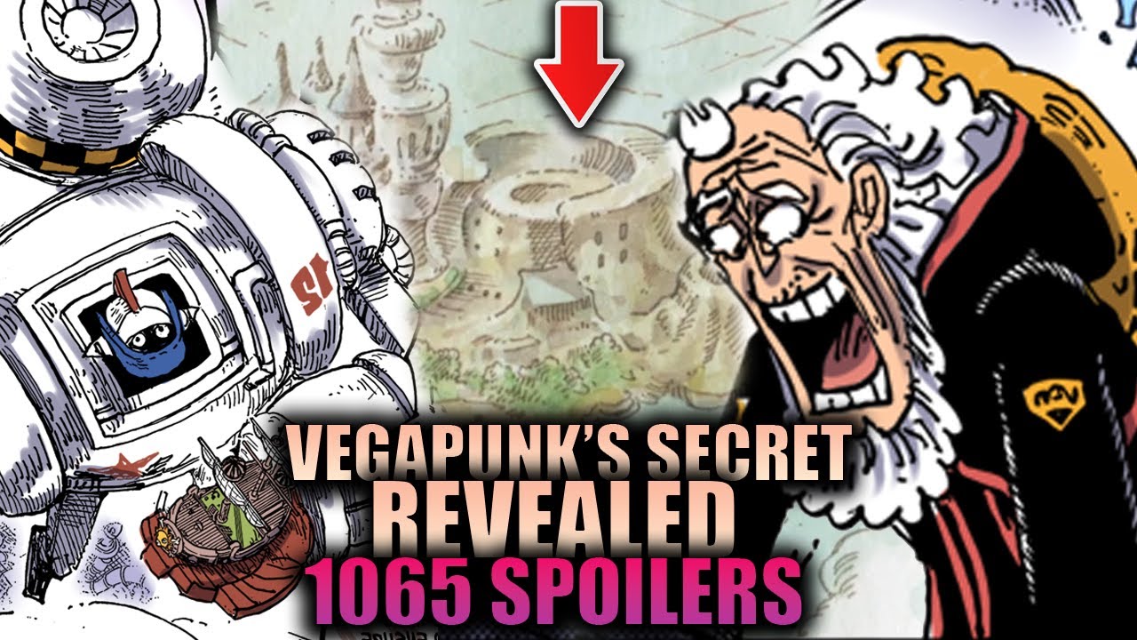 One Piece Chapter 1065 Spoilers - Six Vegapunk and Seraphim Jinbe