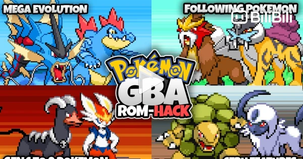 New Pokemon GBA ROM HACK With CFRU Features, Gen 8 Pokemons