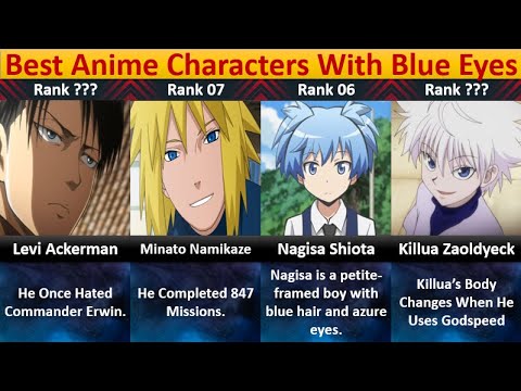 The 50+ Best Anime Characters With Blue Eyes