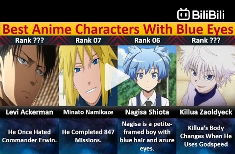 The 50+ Best Anime Characters With Blue Eyes