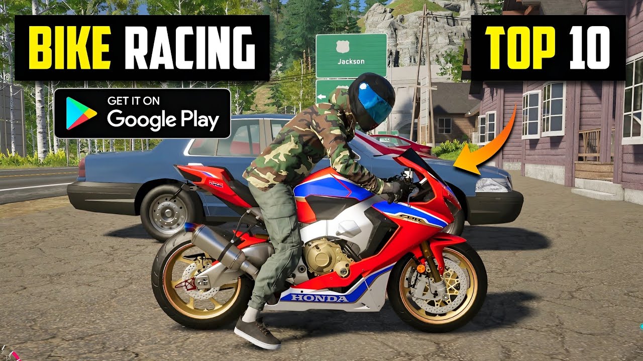 Top 5 Bike Games For Android  High Graphics (Offline/Online