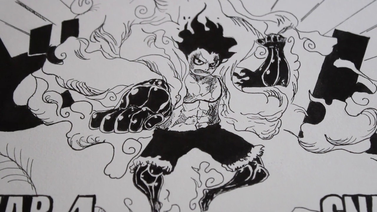 Drawing Luffy vs Katakuri _ One Piece 