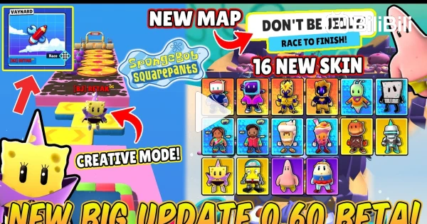 NEW ALL SKIN & SPONGEBOB MAP - NEXT UPDATE Stumble Guys 0.60 BETA :  r/views