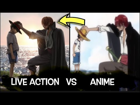 One Piece- Live Action Characters Comparison - BiliBili