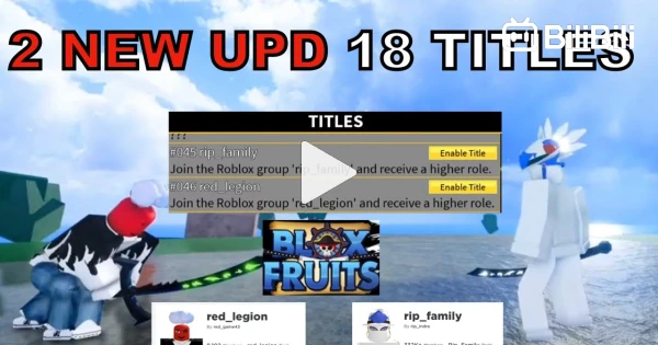 Blox Fruits - How to equip Titles [UPDATE 12]
