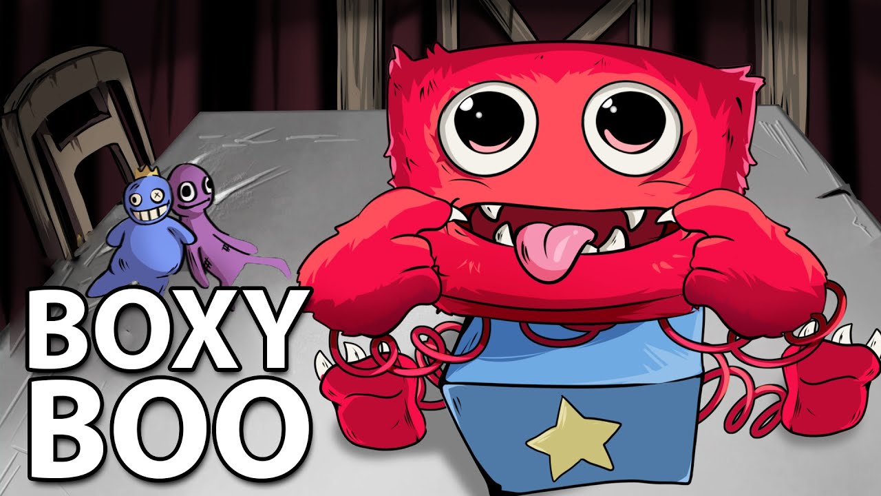 BOXY BOO is NOT a MONSTER (Cartoon Animation) 