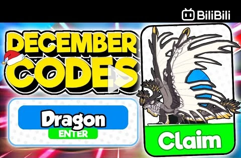 New December Working Codes in Roblox Dragon Adventures - BiliBili