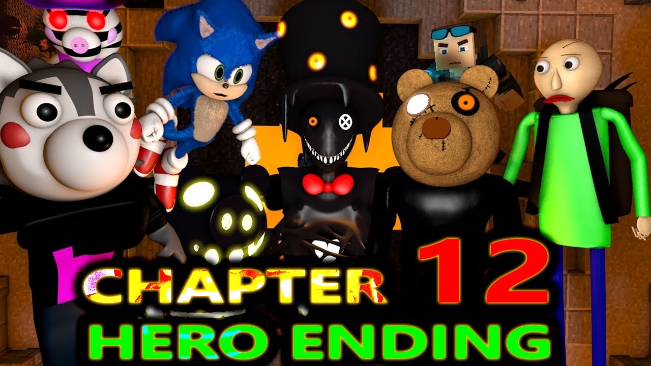 ROBLOX PIGGY ALL JUMPSCARES CHAPTER 12 