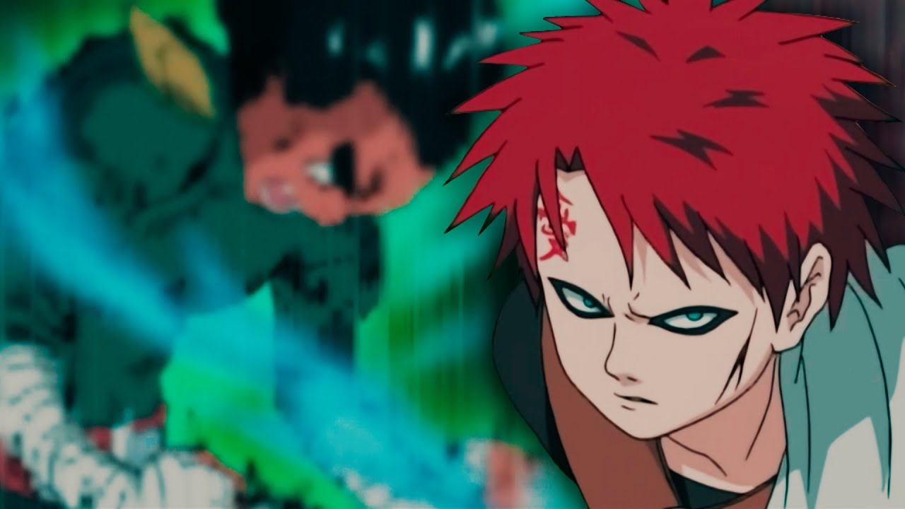 Naruto VS Gaara Full Fight HD - BiliBili