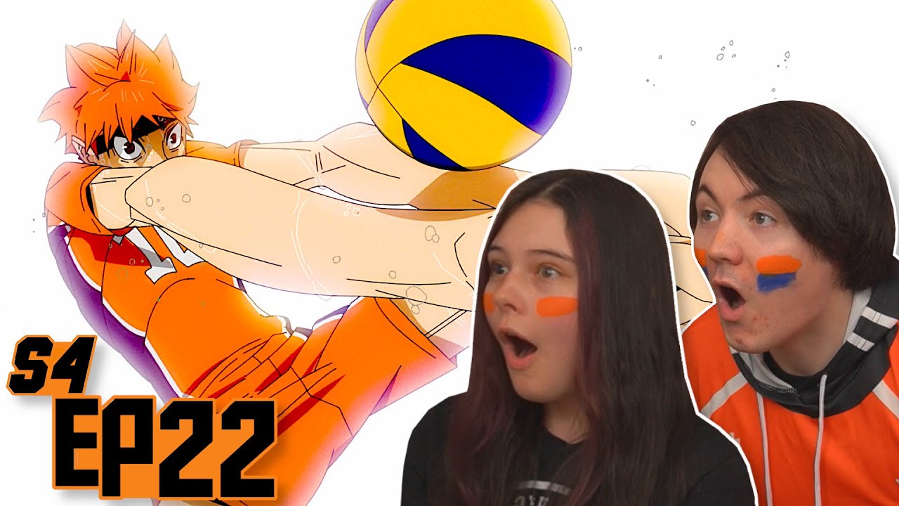 NICE RECEIVE ! HAIKYUU TO THE TOP SEASON 4 EPISODE 22 BEST REACTON  COMPILATION 