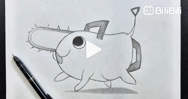 Ilustrador se torna viral ao ensinar fãs de Chainsaw Man a desenharem de  forma fácil Pochita - HIT SITE
