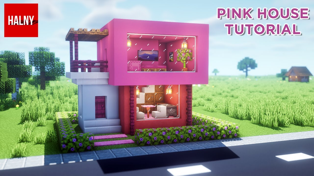 How to Build a Cute Modern Pink House