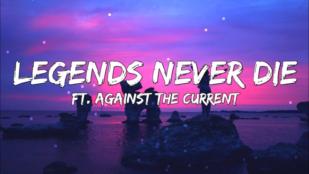 Legends Never Die Ft. Against The Current [Slowed + Reverb] (Lyrics Video)  