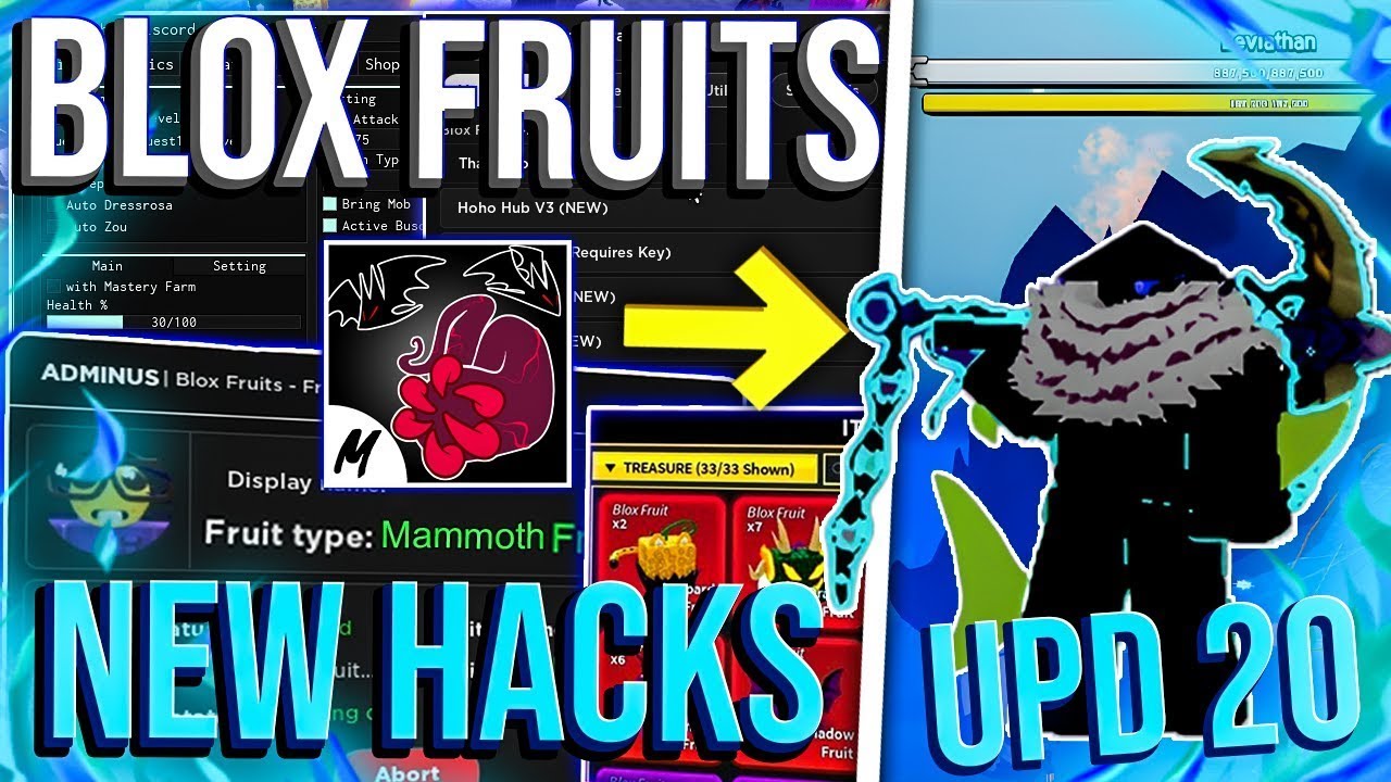 ROBLOX] blox fruit v18 script hack beli,auto farm chest,ko lag,không bị  kick trên điện thoại và PC - BiliBili