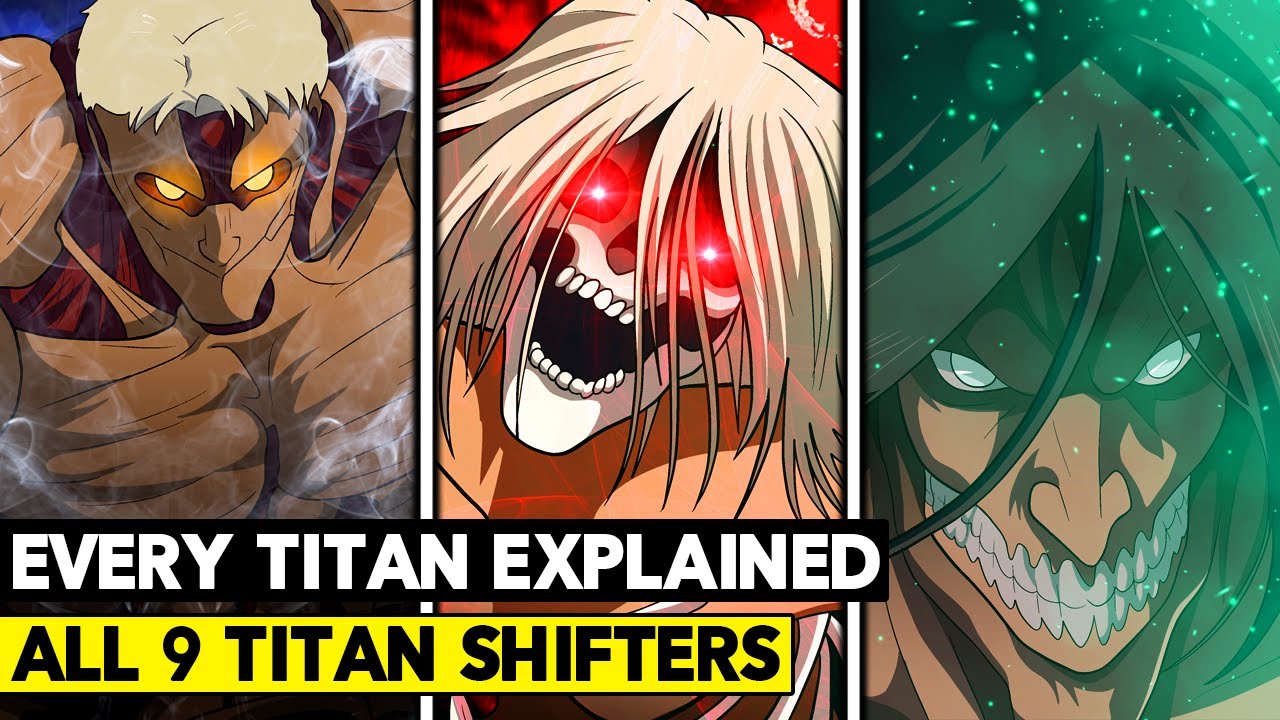 All 9 Titan Shifters and Their Powers Explained