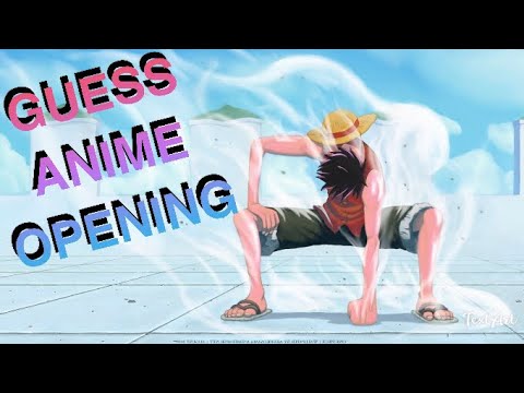 GUESS THE ANIME OPENING QUIZ - LYRICS EDITION - 40 SONGS + HARD BONUS -  BiliBili