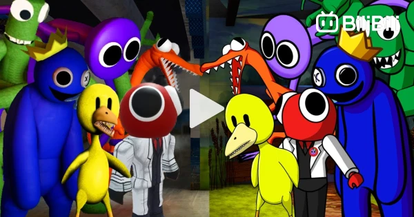 Rainbow Friends - Yellow Gets BUFF! Funny Cartoon Story Animation