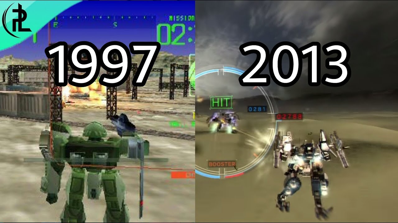 Evolution of Armored Core Games ( 1997-2023 ) 