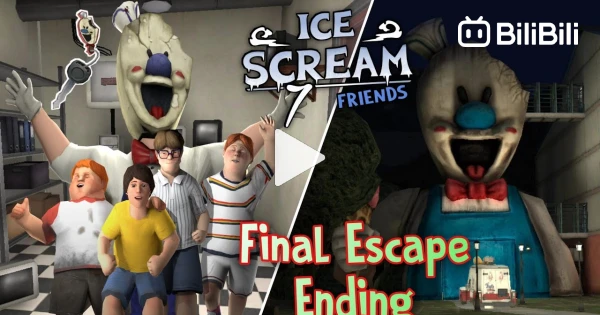 Ice Scream 6 Friends: Charlie  Trailer VS Intro (Comparison) - BiliBili