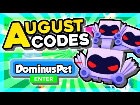 New Free Dominus Pet Update Working Codes 2021 in Roblox Destroyer  Simulator - BiliBili