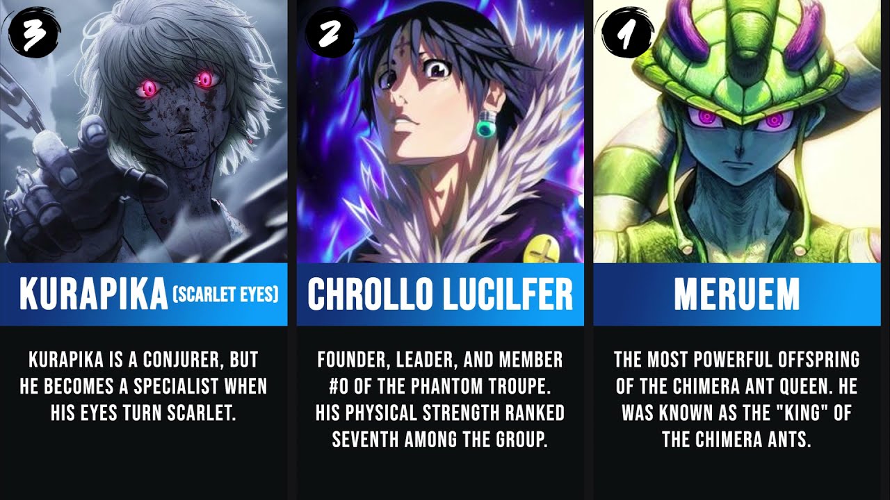 10 Strongest Nen Users in Hunter x Hunter