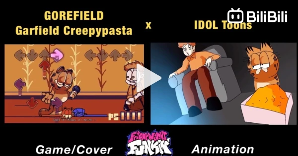 The ORIGIN of GOREFIELD  Cartoon Animation 